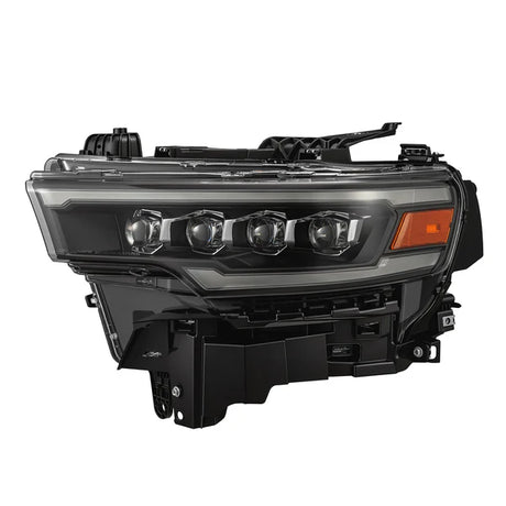 AlphaRex 2025-2026 Dodge Ram 1500 NOVA LED Proj Headlights- Black w/Activ Lit/ Seq Signal/Switchbk DRL