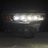 AlphaRex 2025-2026 Dodge Ram 1500 NOVA LED Proj Headlights- Black w/Activ Lit/ Seq Signal/Switchbk DRL