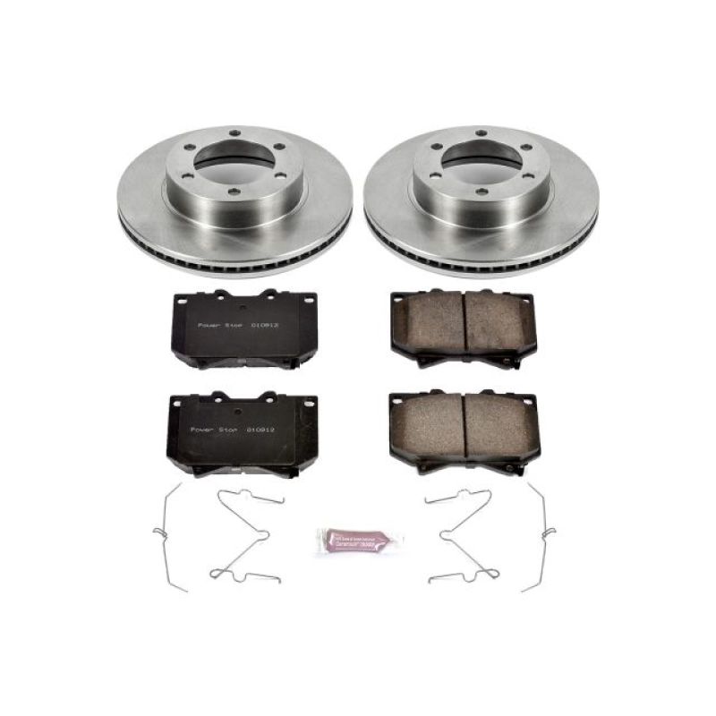 Power Stop 01-02 Toyota Sequoia Front Autospecialty Brake Kit