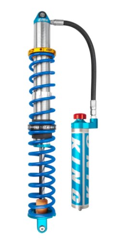 King Shocks 14+ Polaris RZR-XP1000/Turbo Rear 2.5 Internal Bypass Remote Coilover w/ Adjuster