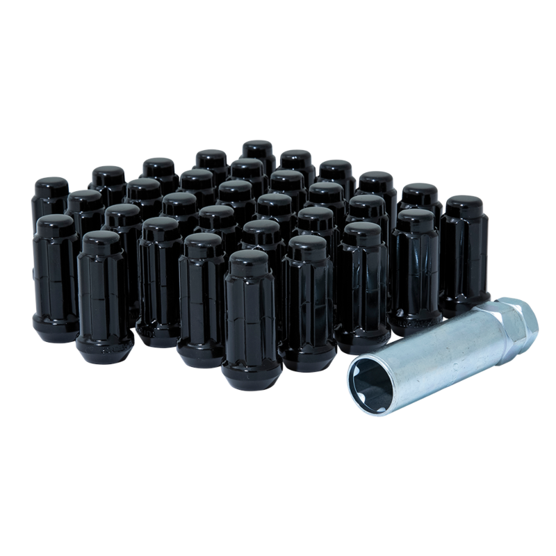 8LUG 14-1.50 SPLINE WIK TRK BLK GOR