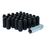 8LUG 14-1.50 SPLINE WIK TRK BLK GOR