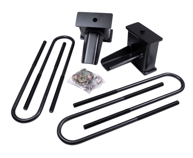ReadyLIFT 26-35500 - 2025-2026 Chevrolet/GMC 1500 5" Block Kit with U-bolts