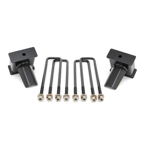 ReadyLIFT 26-3950 - 2019-2024 Chevrolet/GMC 1500 5" Block Kit with U-bolts