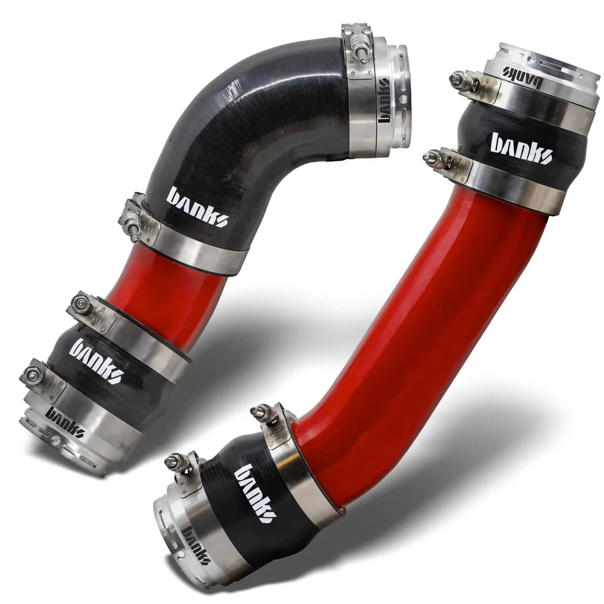 Banks 2024-2026 Toyota Tacoma / 4Runner / Land Cruiser 2.4L Boost Tube Upgrade Kit - Red
