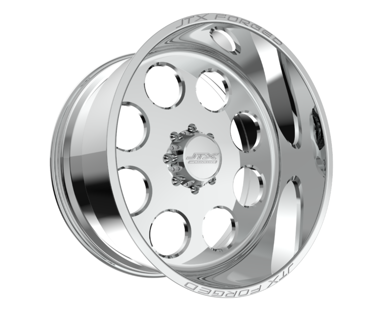 JTX Forged Wheels | Single Series Crater | 20x10F | -25 Offset | 5x139.7 (5x5.5) | 77.8MM Hub