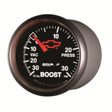 Autometer Sport-Comp II GM 52mm 30 PSI Mechanical Boost Vacumm Gauge