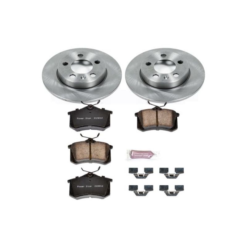 Power Stop 00-06 Audi TT Quattro Rear Autospecialty Brake Kit