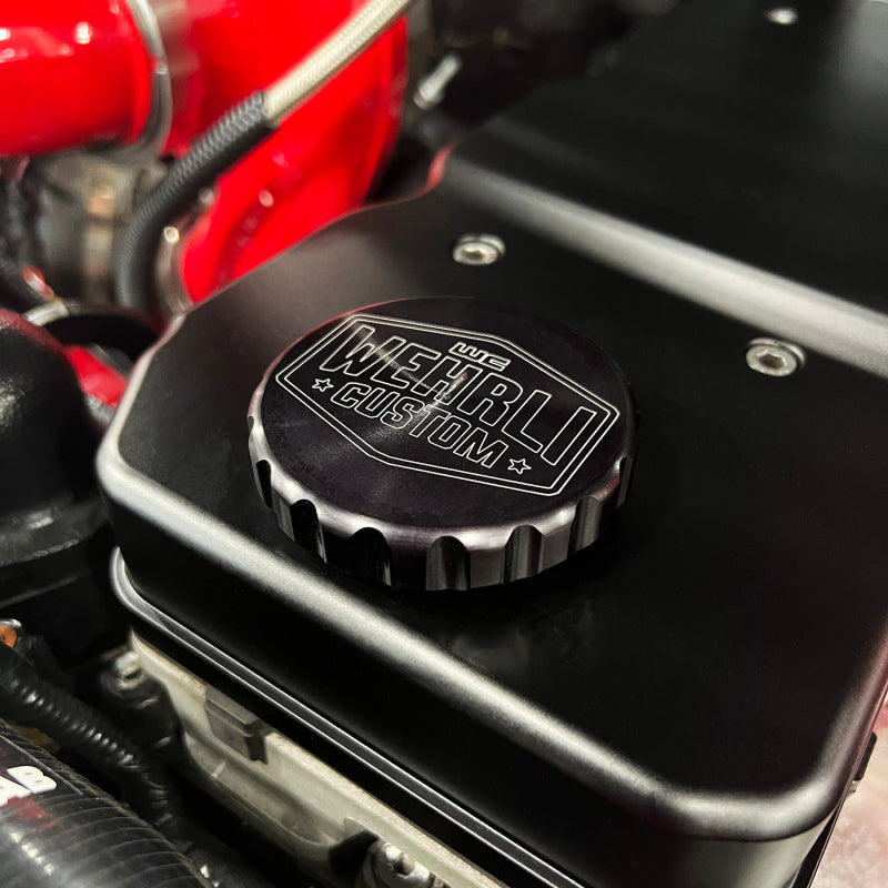 Wehrli 2006-2018 Cummins 5.9L & 6.7L WCFab X D&J Precision Billet Valve Cover - Bengal Blue
