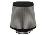 aFe Magnum FLOW Pro DRY S Air Filter 4in F (7-3/4x6-1/2)in B (5-3/4x3-3/4)in T x 7in H