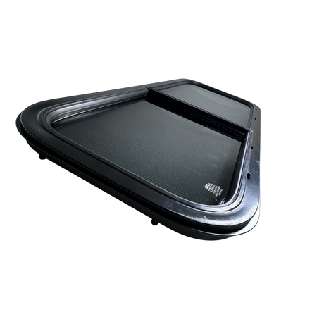 CRL Glass Slider Window w/ Clamp Ring (Driver Side) for Sprinter Van Wideout