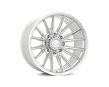 Vossen HFX-2 24x10 - 8x180 - ET15 - Deep Face - 124.3 - Silver Polished Wheel
