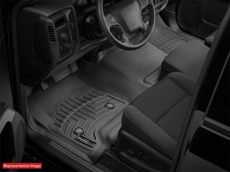 WeatherTech 21-23 Jeep Grand Cherokee L (WL) 2nd Row Bench Seating Rear FloorLiner - Black