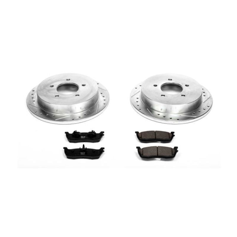 Power Stop 97-00 Ford Expedition Rear Z23 Evolution Sport Brake Kit