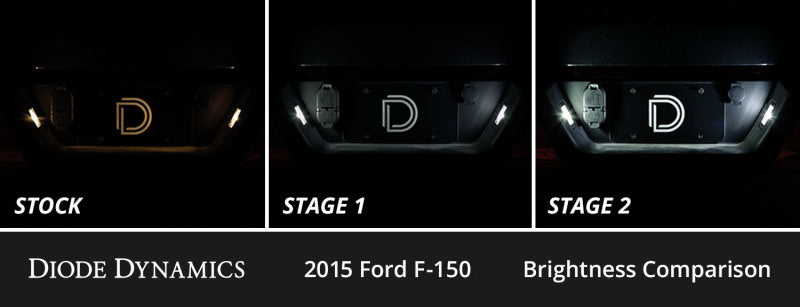 Diode Dynamics 15-20 d F-150 Interior LED Kit Cool White Stage 2