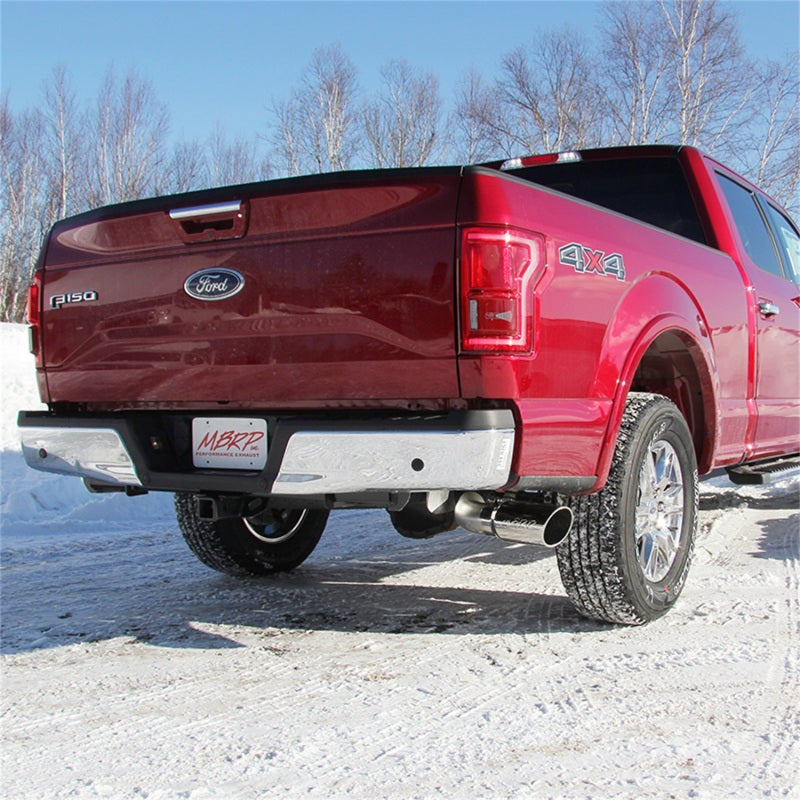 MBRP 2015 Ford F-150 2.7L / 3.5L EcoBoost 4in Cat Back Single Side T304 Exhaust System