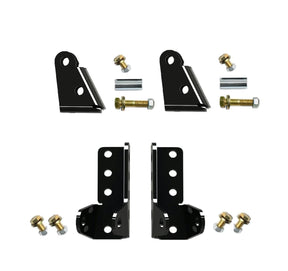EVO MFG 2018-2024 Jeep Wrangler JL FRONT and Rear SHOCK EXTENSION SET