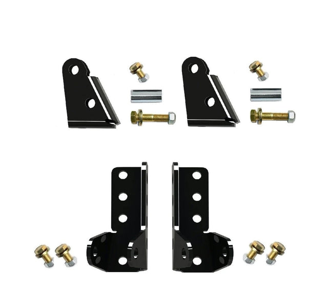 EVO MFG 2018-2024 Jeep Wrangler JL FRONT and Rear SHOCK EXTENSION SET