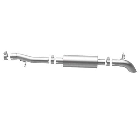 MagnaFlow 12-14 Jeep Wrangler JK Unltd V6 3.6L 2D Turn Down Front of Rear Tire SS C/B Perf Exhaust