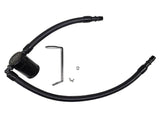 J&L Oil Separator 3.0 Passenger Side, Black Anodized