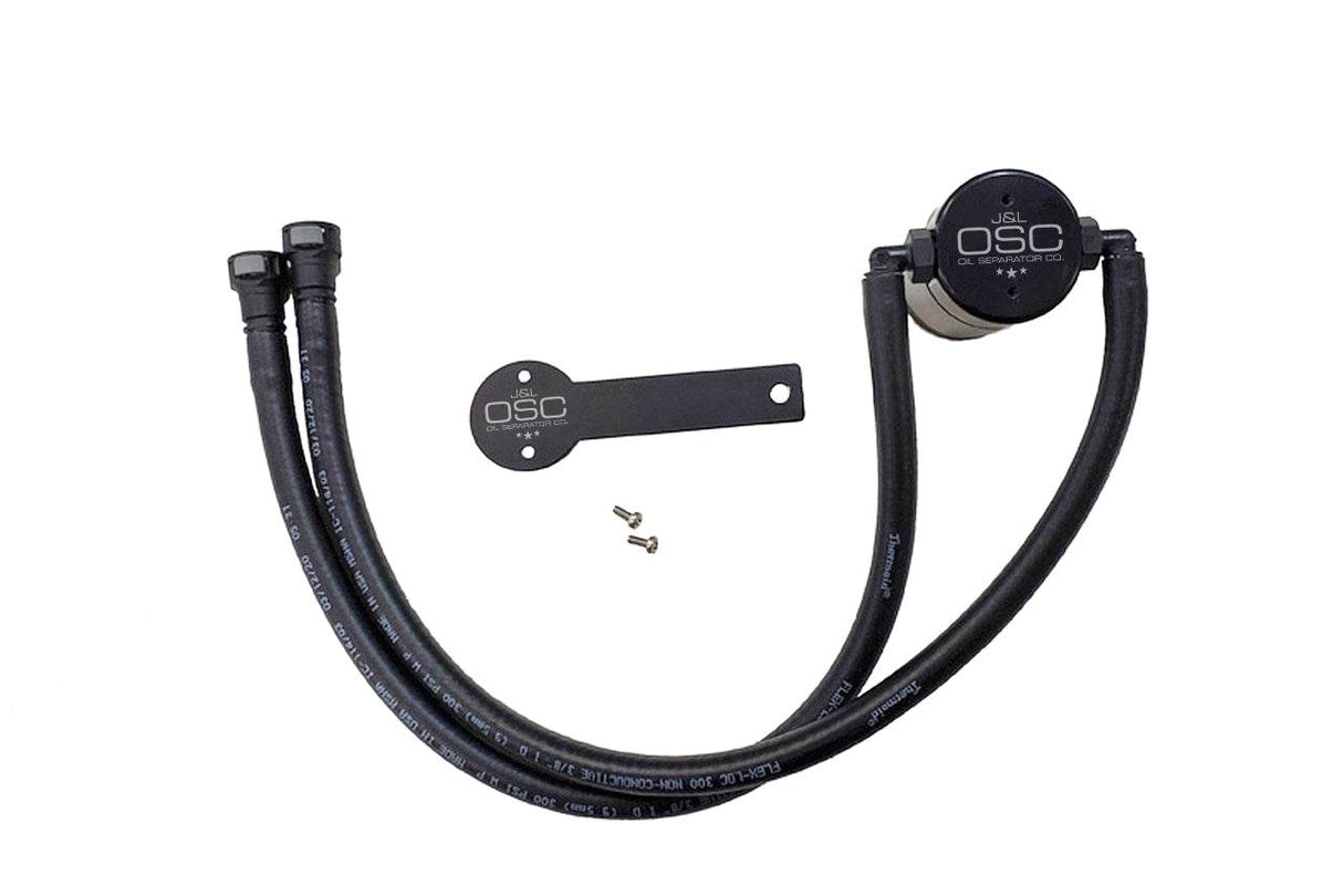 J&L Oil Separator 3.0 Driver Side, Black Anodized
