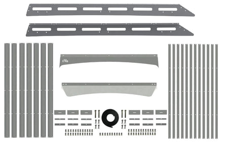 EVO MFG 2018-2024 Jeep Wrangler JL FULL ROOF RACK, ALUMINUM