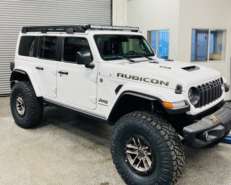 EVO MFG 2018-2024 Jeep Wrangler JL FULL ROOF RACK, ALUMINUM