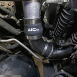 Wehrli 06-10 Duramax LBZ/LMM Intercooler Outlet Elbow Kit - Sparkle Bomber Orange