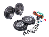 Hella 500 Series 12V Black Magic Halogen Driving Lamp Kit