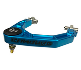 Camburg Toyota Tundra 2WD/4WD 22-23 KINETIK V2 Performance Billet Uniball Upper Arms (King Blue)