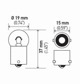 Hella Bulb 5007 12V 5W Ba15S B6 (2)