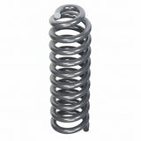Coiled spring on a white background