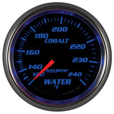 Autometer Cobalt 66mm 120-240 Degree F Mechanical Water Temperature Gauge