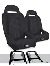 PRP GT3 Suspension Seats Kit for Can-Am Maverick X3 (Pair) - Black