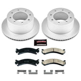 Power Stop 01-06 Chevrolet Silverado 3500 Rear Z17 Evolution Geomet Coated Brake Kit