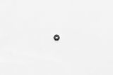 Wilwood nut 1/4-28 thin nylock 7/16 hex black zinc