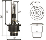 Hella HID Capsule D2R 12V 35W Bulb