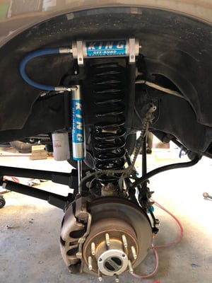 PMF 2005-16 SUPERDUTY CUSTOM TUNED KING 2.5 REMOTE RESI FRONT SHOCKS