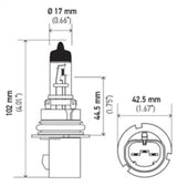 Hella Bulb Hb5 9007 12V 65/55W Xen Ylw