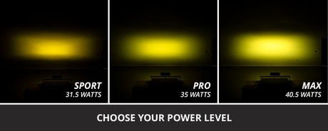 Diode Dynamics SS6 Max Yellow Combo Flush ABL (single) 3000K