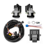 Wilwood Electronic Parking Brake Rear Retrofit Kit w/ Switch Harness - Black Powder Coat Caliper