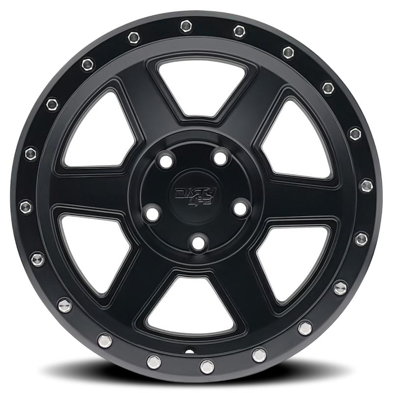 Dirty Life 9315 Compound 17x9 / 6x139.7 BP / -38mm Offset / 106mm Hub Matte Black Wheel