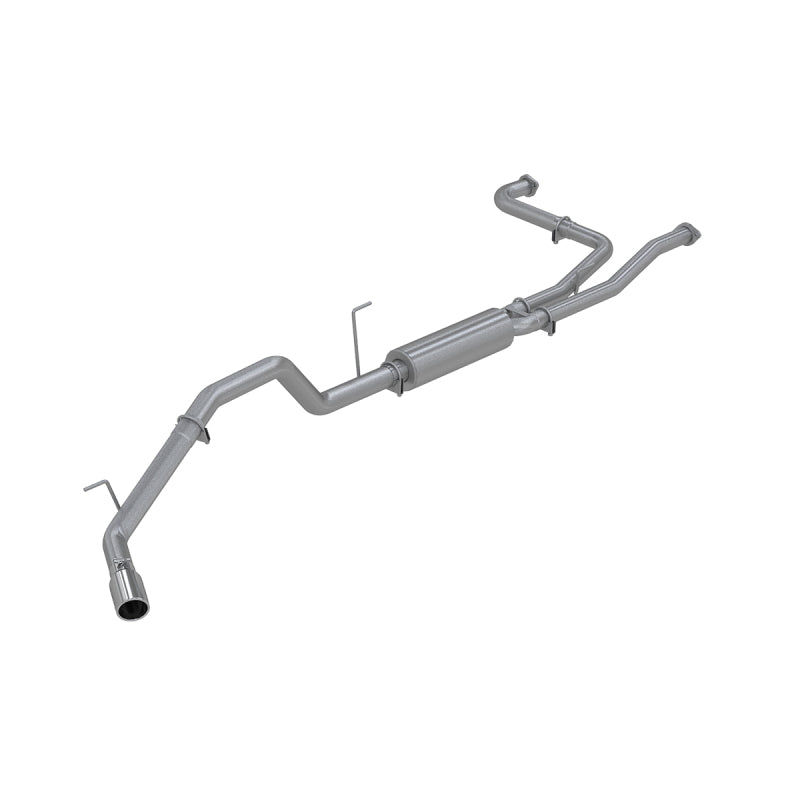 MBRP 2007-2009 Nissan Titan 5.6L EC/CC Cat Back Single Side