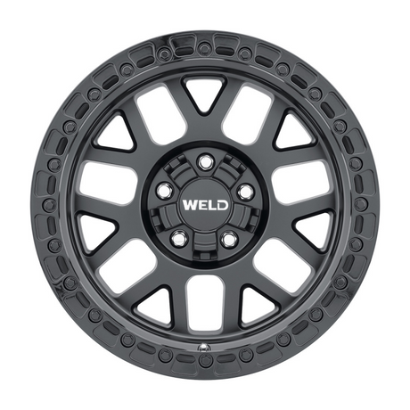 Weld Off-Road W104 20X10 Cinch Beadlock 5X127 5X139.7 ET-18 BS4.75 Satin Black - Non-BL