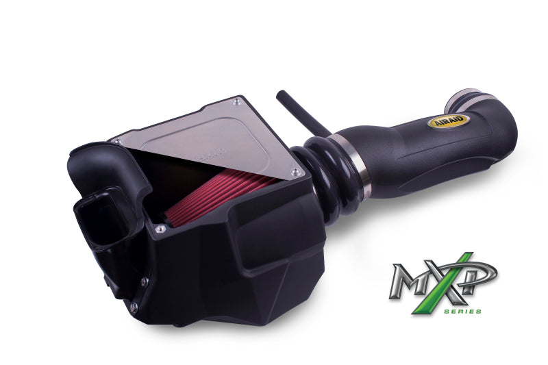 Airaid 12-14 Jeep Wrangler JK 3.6L Pentastar MXP Intake System w/ Tube (Oiled / Red Media)