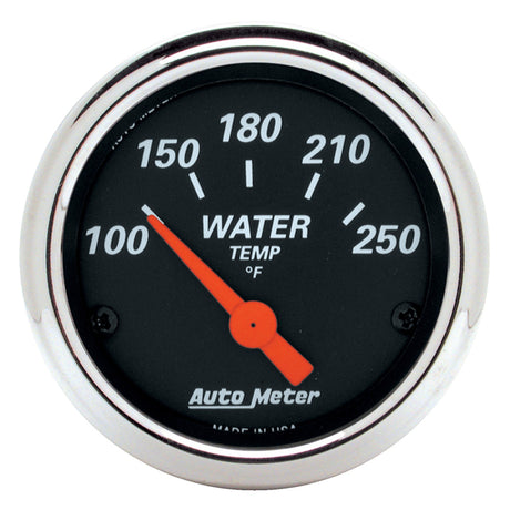 Autometer Designer Black 70-78 Camaro Dash Kit 6pc Tach / MPH / Fuel / Oil / WTMP / Volt