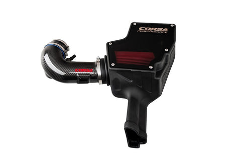 Corsa 18-23 Ford F-150 Mustang GT 5.0L V8 Closed Box Intake w/ Forged CF Duct & Oiled Air Filter