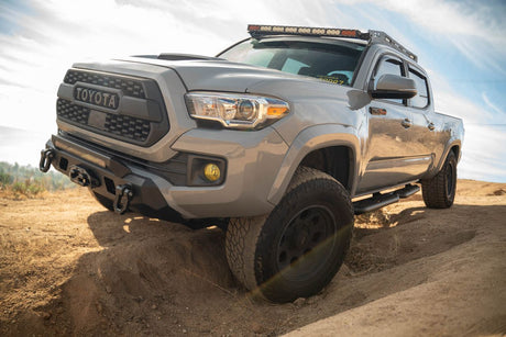 DV8 Offroad 16-23 Toyota Tacoma Crew Cab OE Plus Side Steps