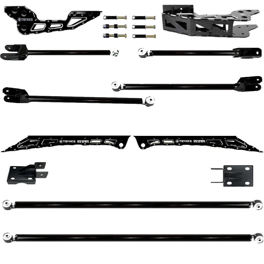 3 1/2" to 8" RAD TUBE F250 F350 4-LINK UPGRADE KIT 2023 to 2026 SUPER DUTY