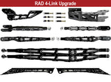 3 1/2" to 8" RAD F250 F350 4-LINK UPGRADE KIT 2017-2022 SUPER DUTY